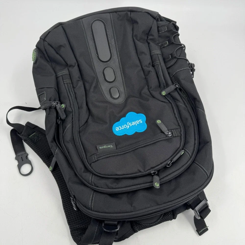 Targus Spruce EcoSmart Black Backpack Laptop Bag Tech Travel Work Business‎